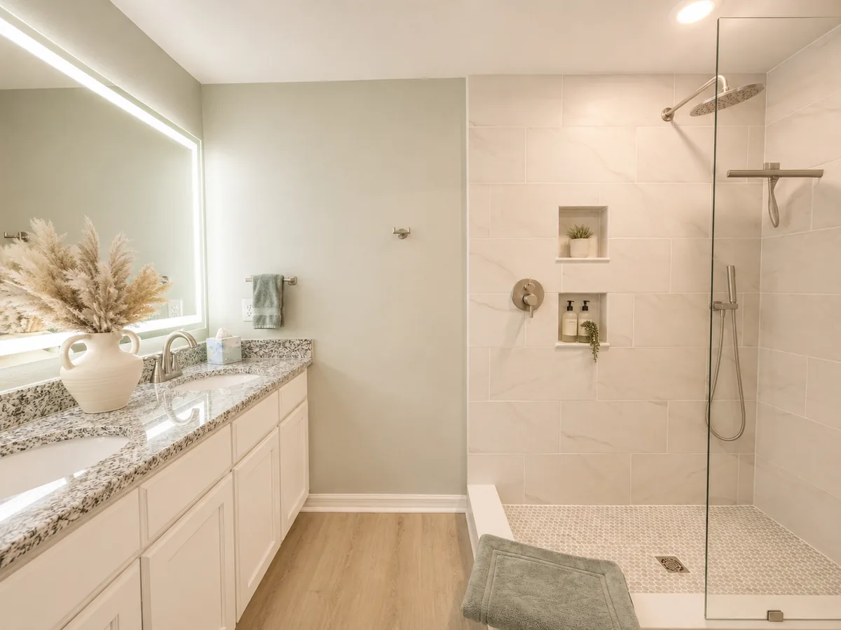 Primary bathroom