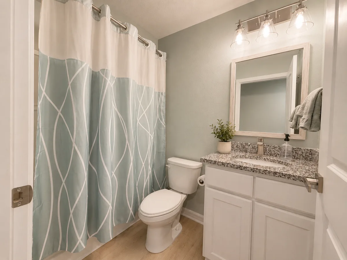 Second bathroom